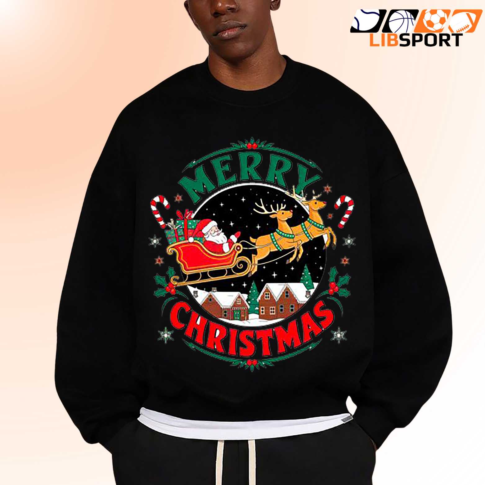 Merry Christmas Santa Claus Unisex T Shirt, Vintage Winter Gift